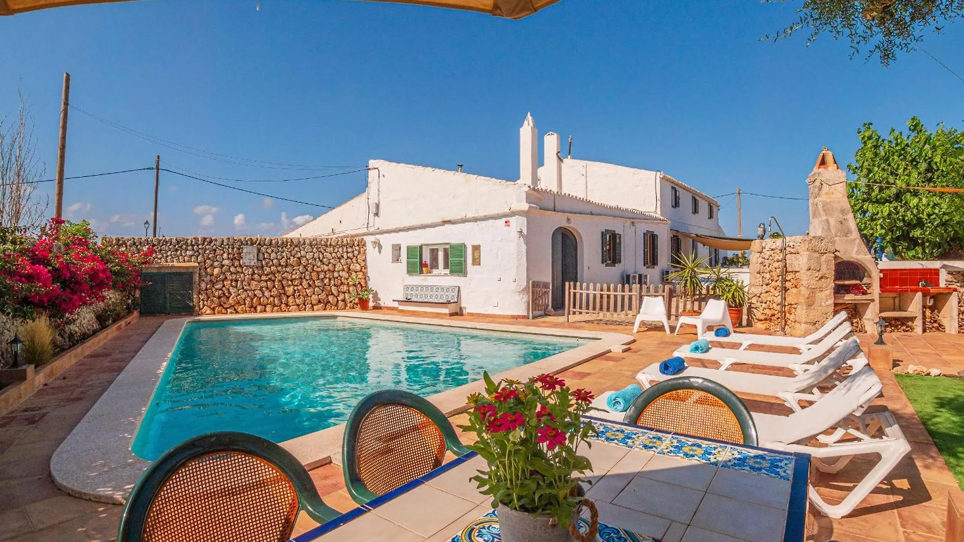 Дом отдыха Casa Rural Menorquina Con Piscina Y Barbacoa Sant Climent
